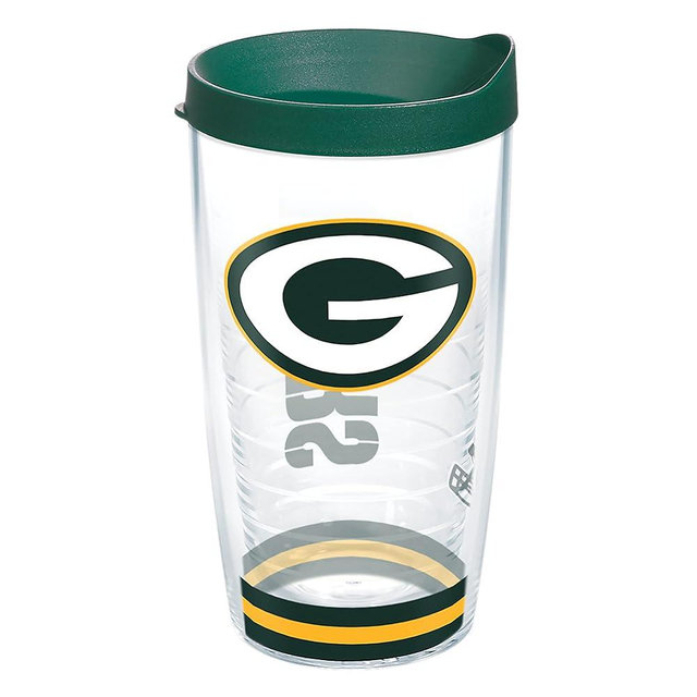Tervis NFL Green Bay Packers - Arctic Made in USA Double Walled Insulated Tumbler Travel Cup Keeps Drinks Cold & Hot, 16oz, Classic