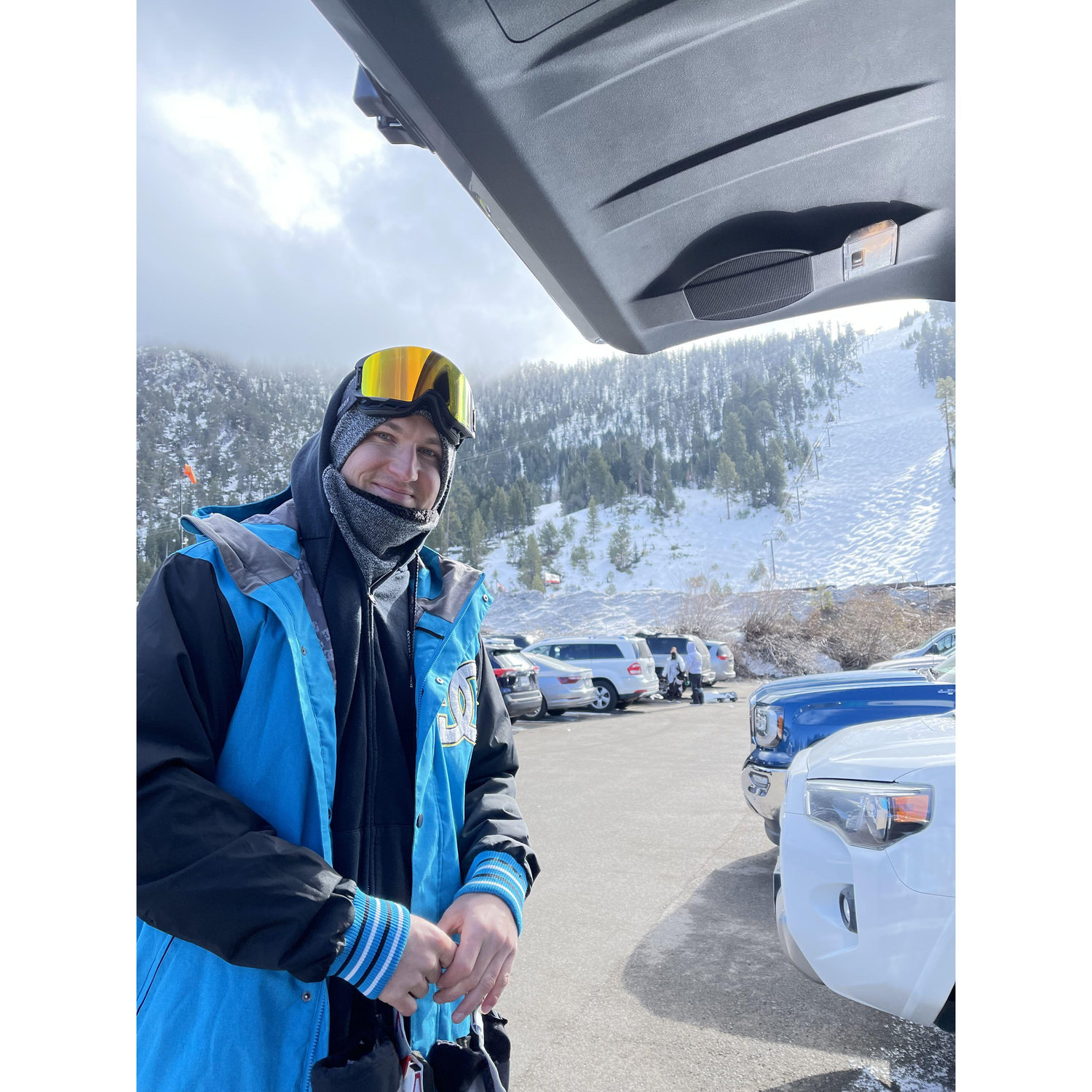 First snowboard trip