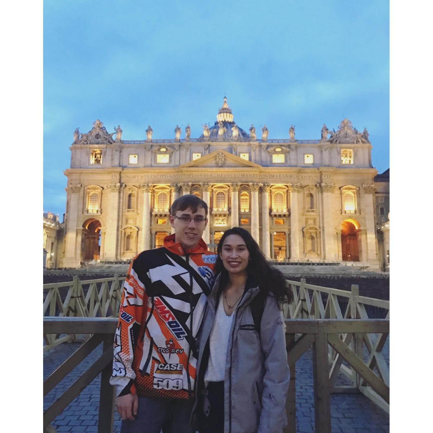 The Basillica church, Rome - February 2018