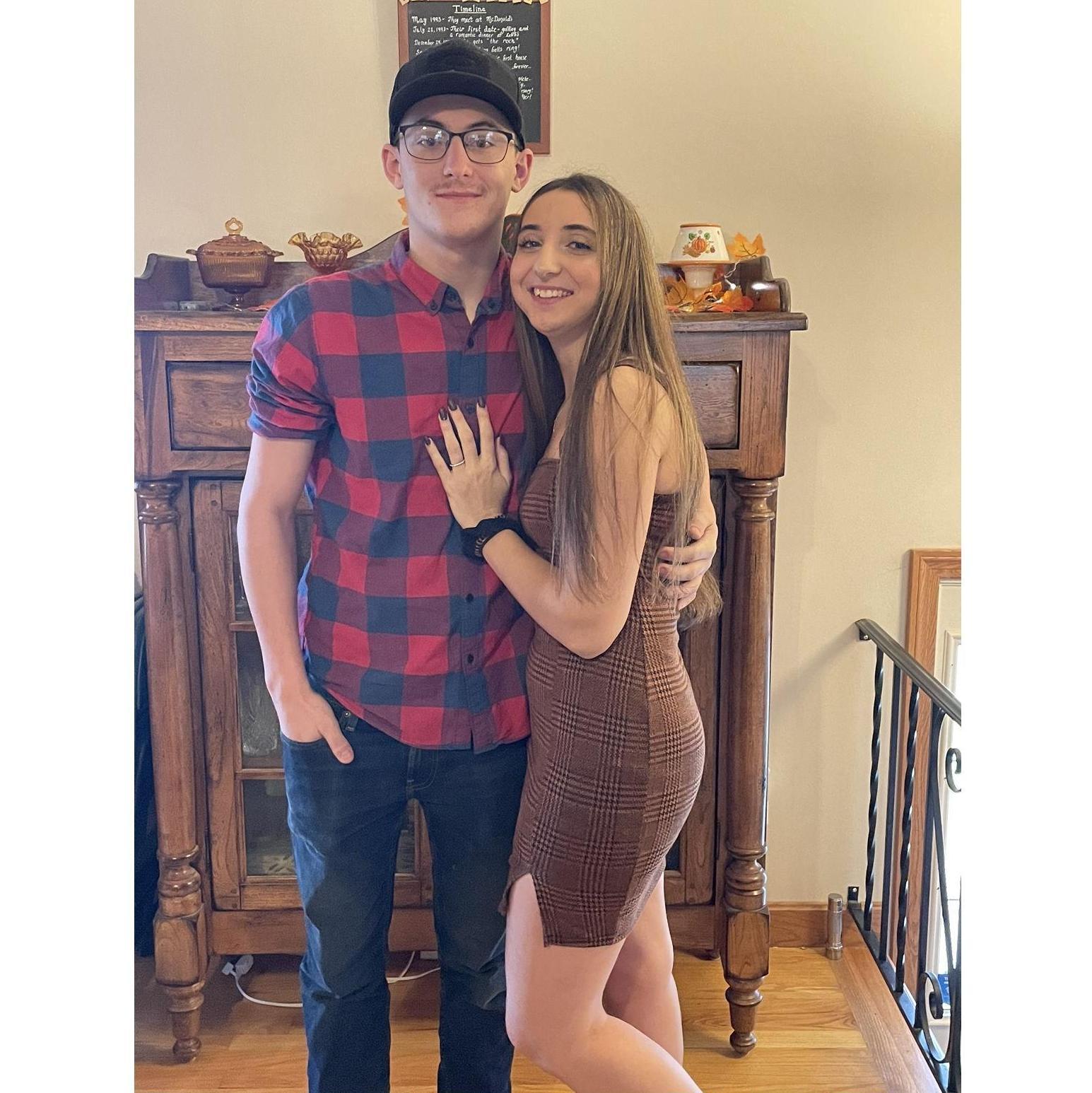 Our first thanksgiving together!