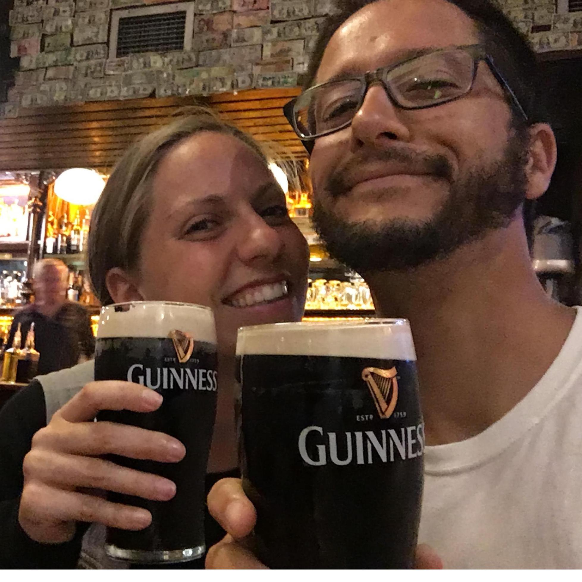 Last Guiness in Ireland!