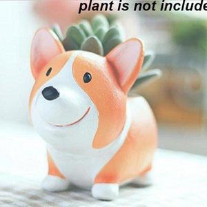 Cuteforyou Cute Animal Shaped Cartoon Home Decoration Succulent Vase Flower Pots