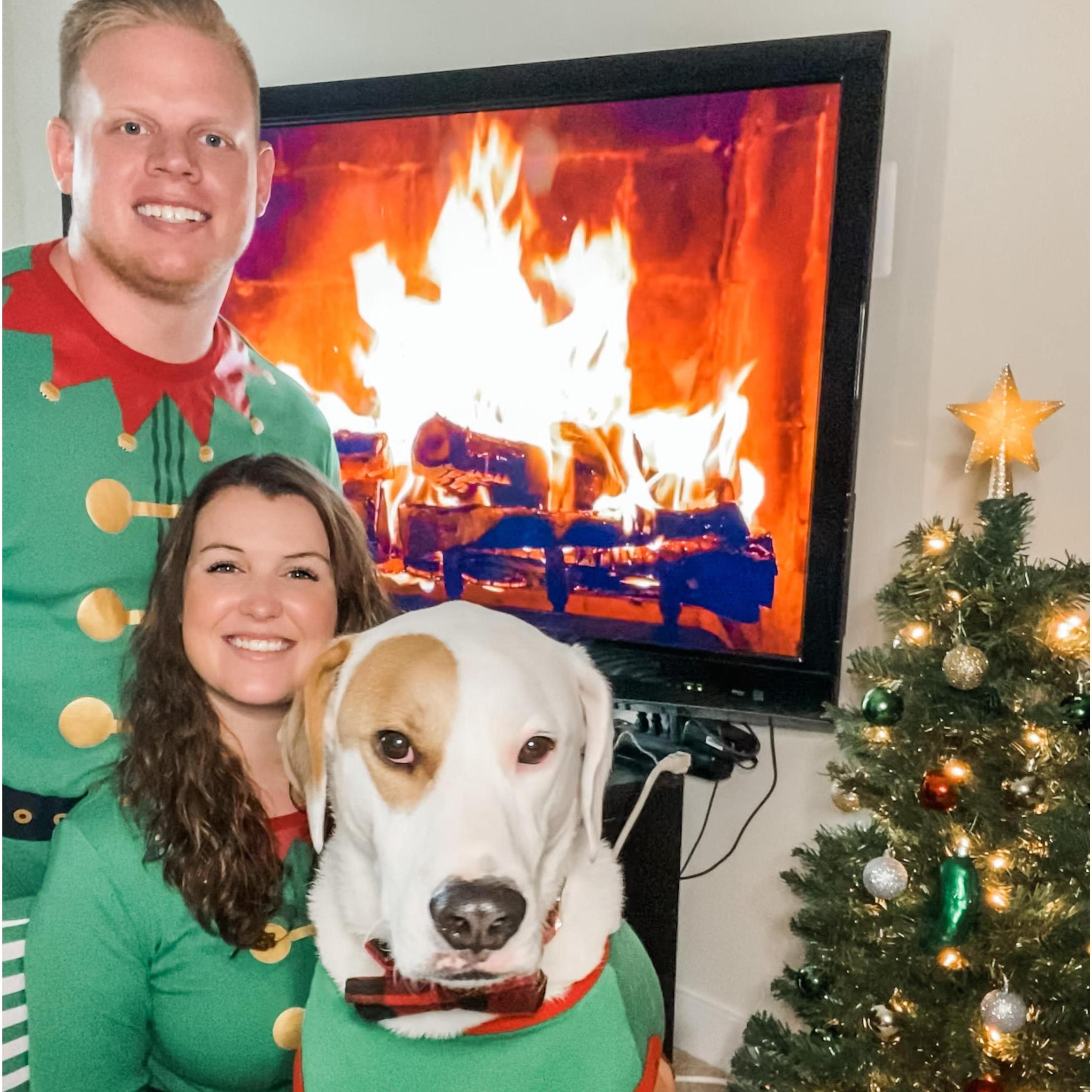 December 2020: Lincoln's first Christmas