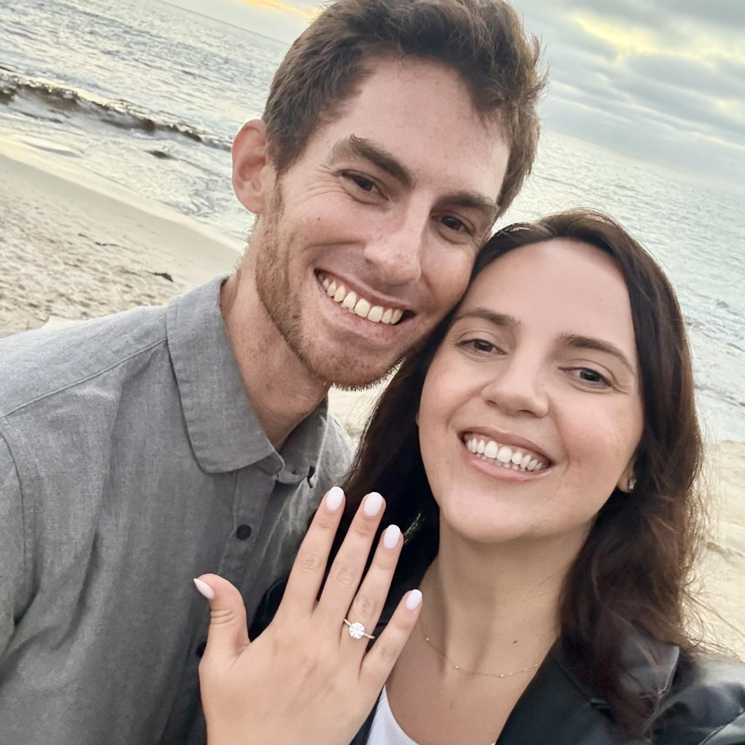 When we got engaged in La Jolla! 9/28/2024