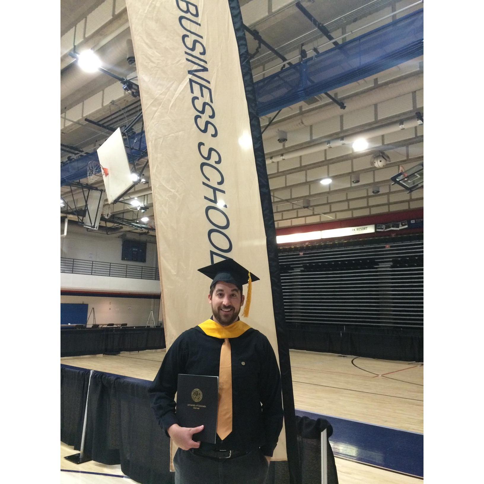 Drew graduated in May 2016 with his MS in Management at the University of Colorado Denver.