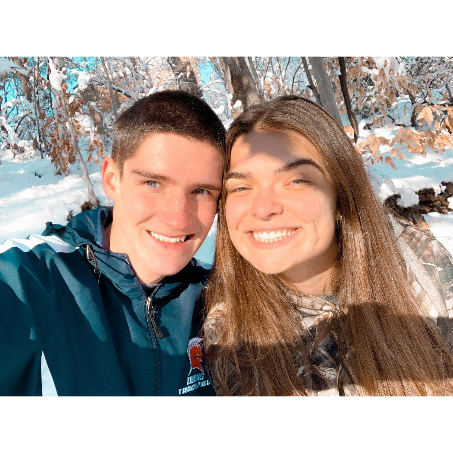 First snow together!