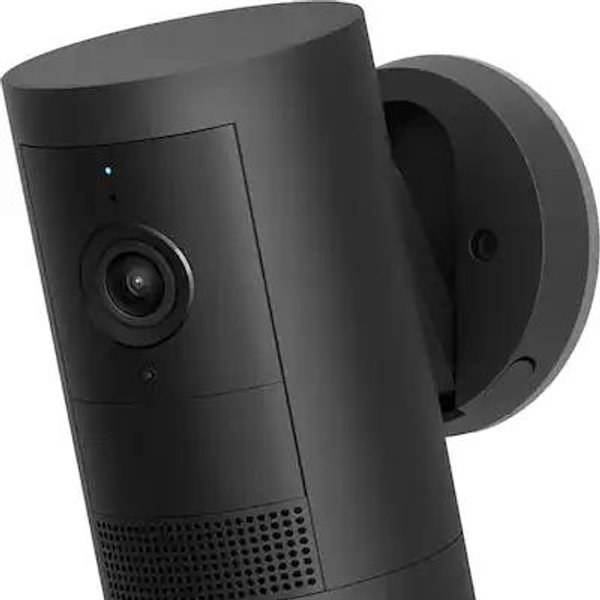 Ring - Outdoor Cam Plus, Battery, Wide-Angle 2K Video, Low-Light Sight for full-color night vision, Mount-anywhere versatility - Black