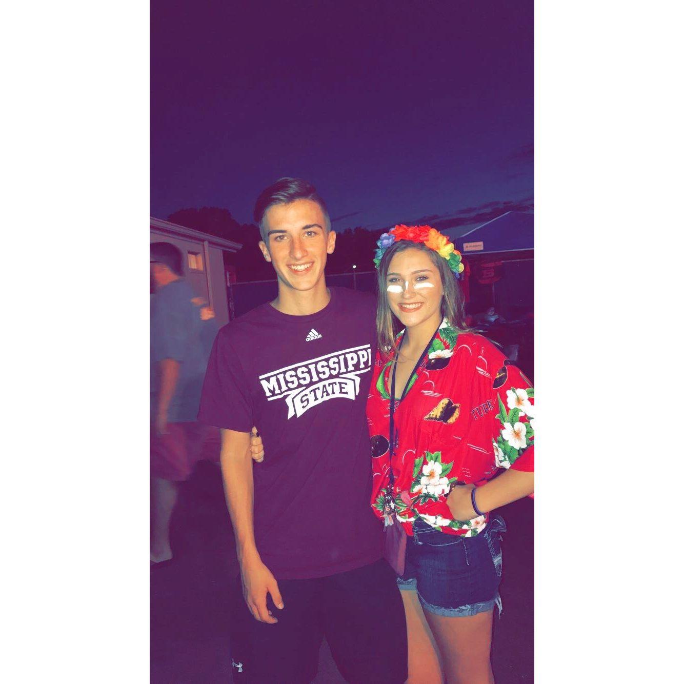 Our first picture together