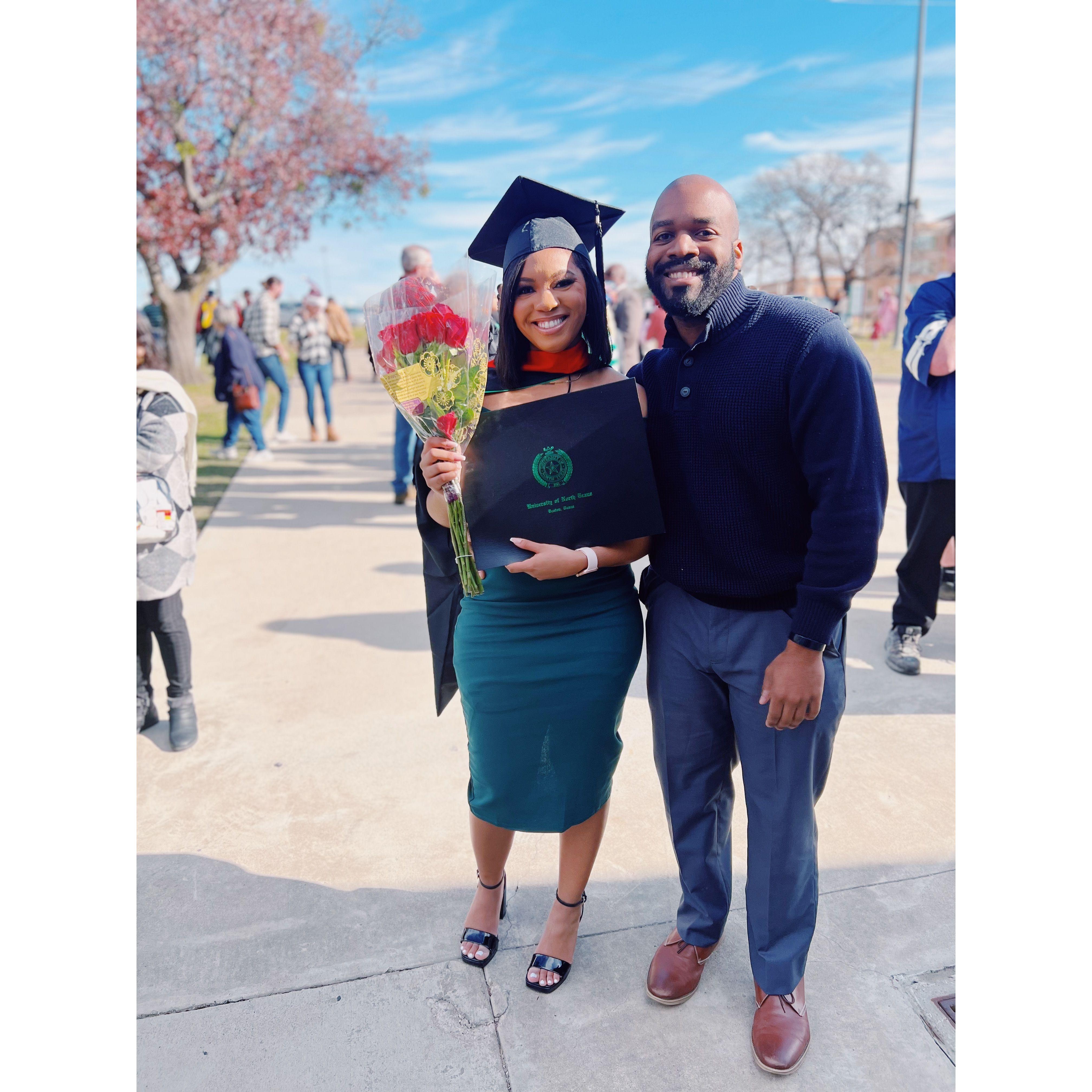 Graduation Day from UNT.