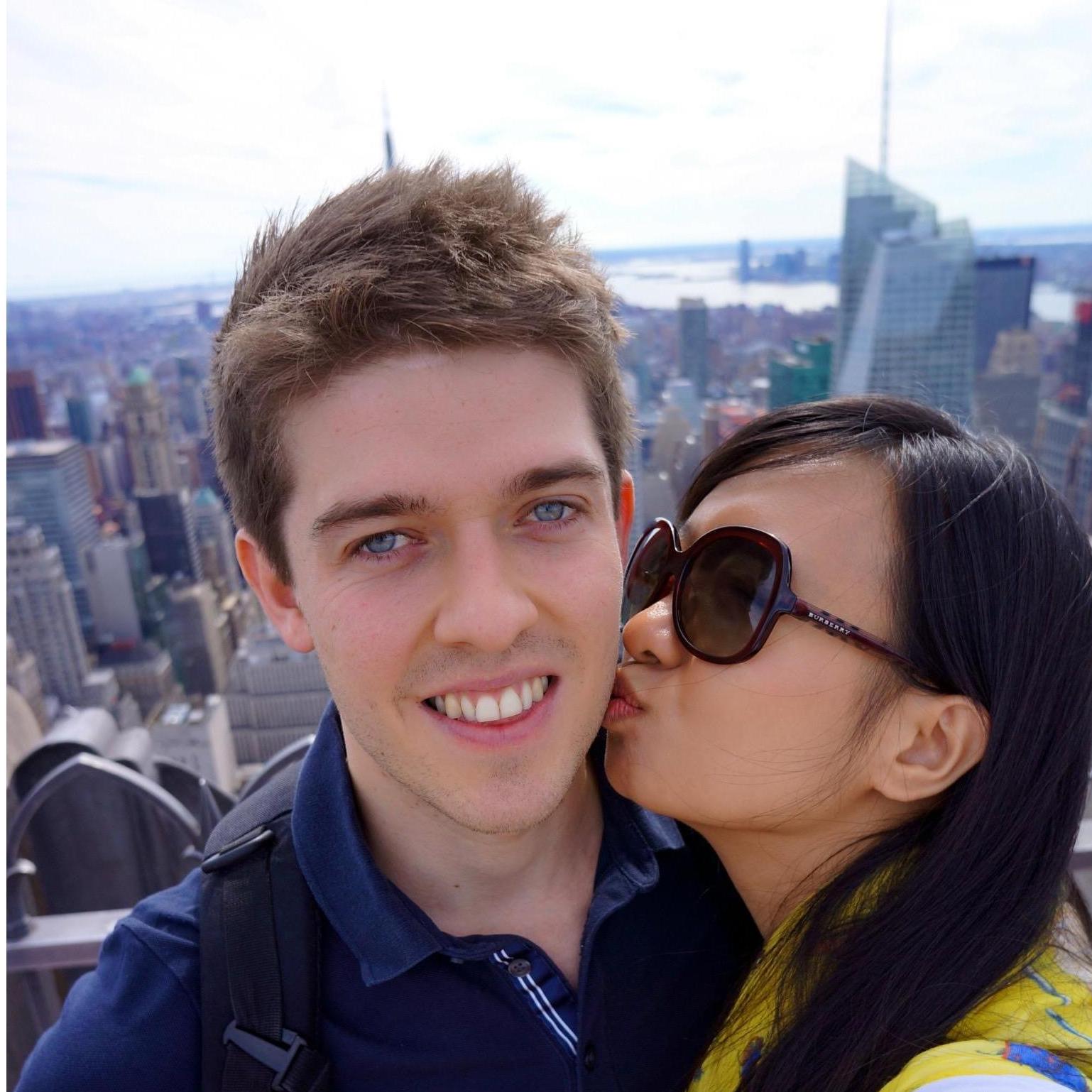Us on top of the world - New York
