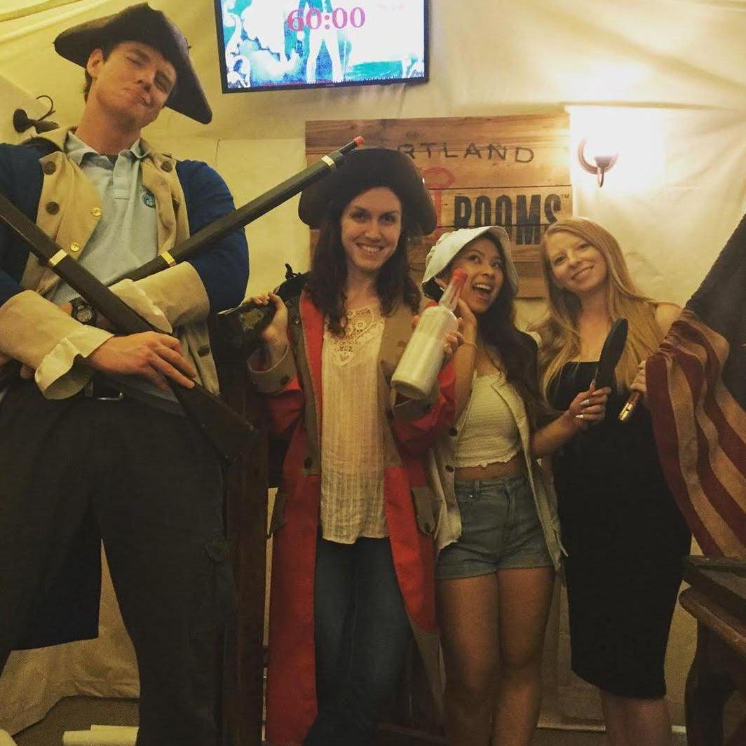 We have solved some tough problems together - and saved the American Revolution at the last second along the way! Always fun to escape with you