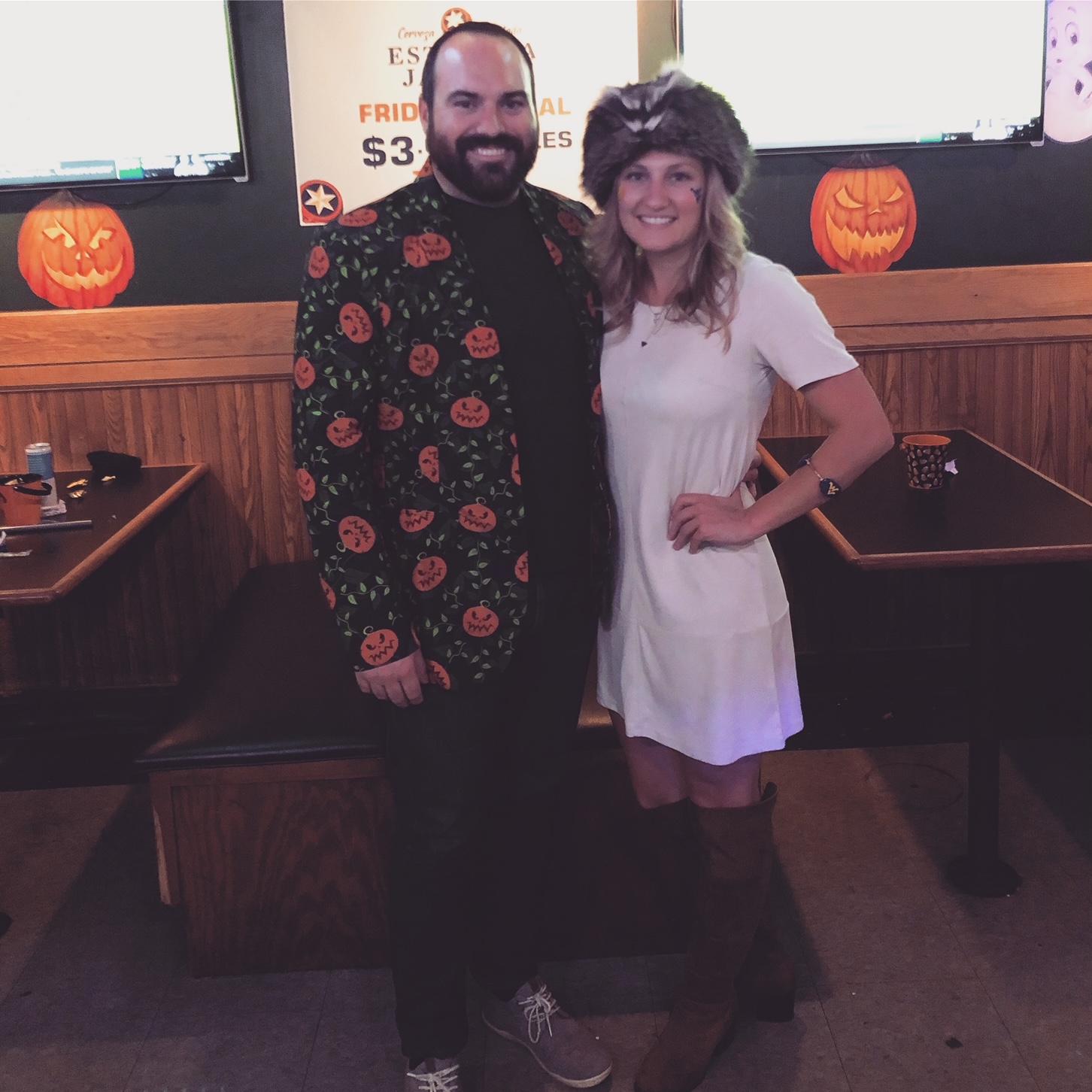 He first asked her out after a law school Halloween party.