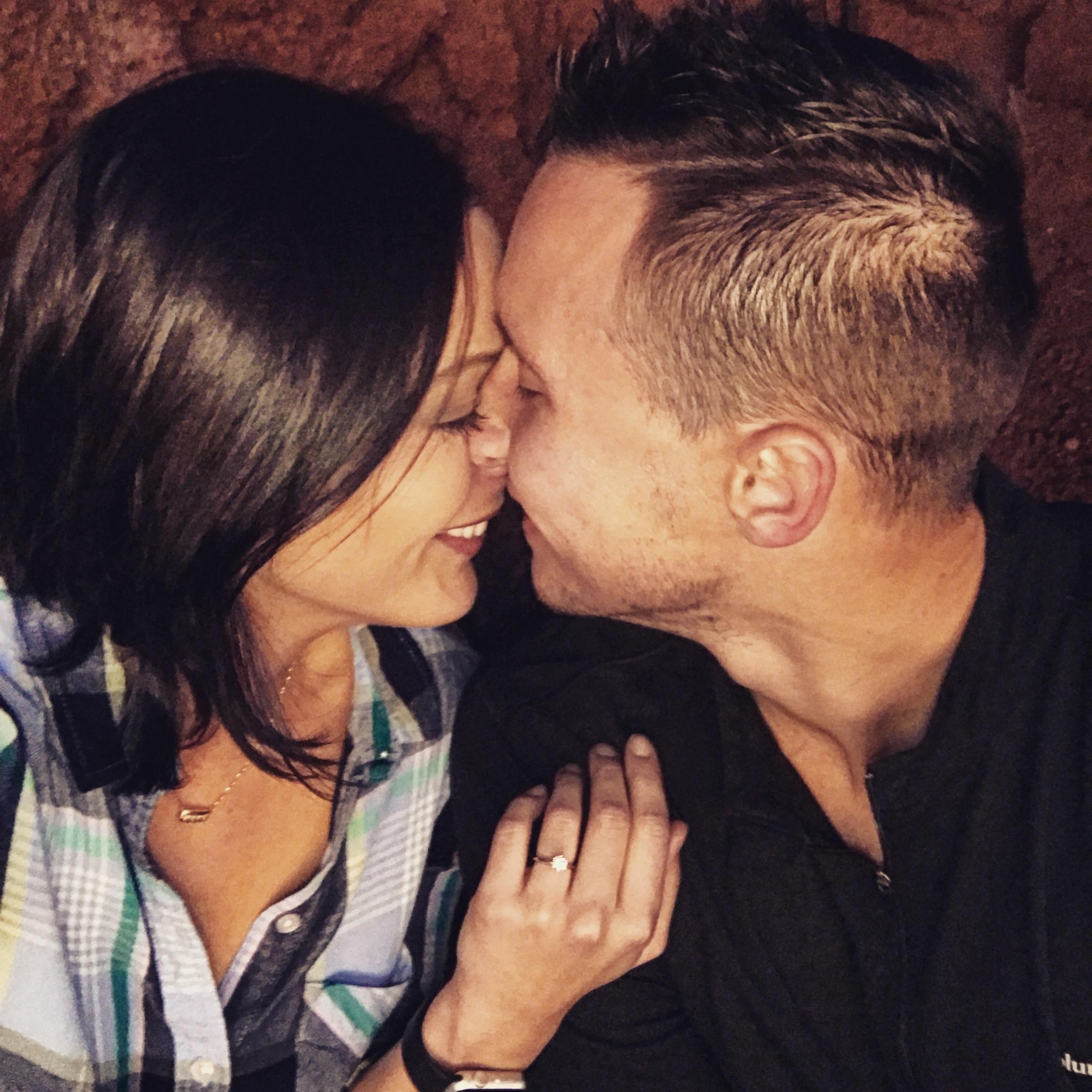 First picture as an engaged couple #adventures #Hawaii2017 #shoutitfromthemountaintops #MounaKea