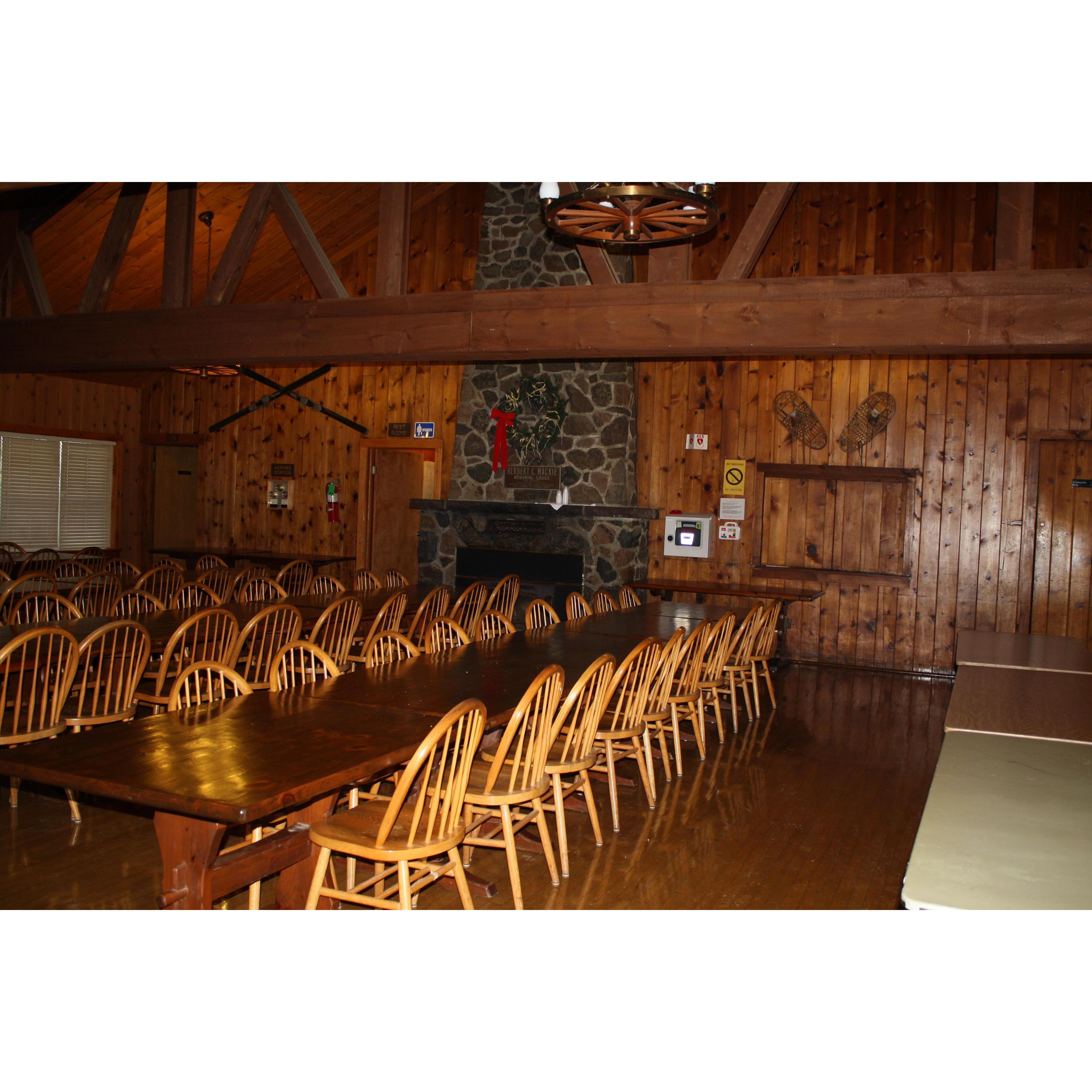 Inside of the Lodge
