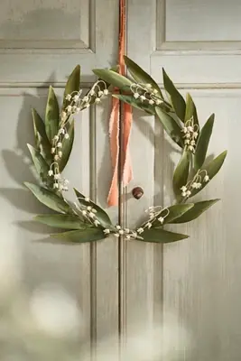 Lily of the Valley Iron Wreath