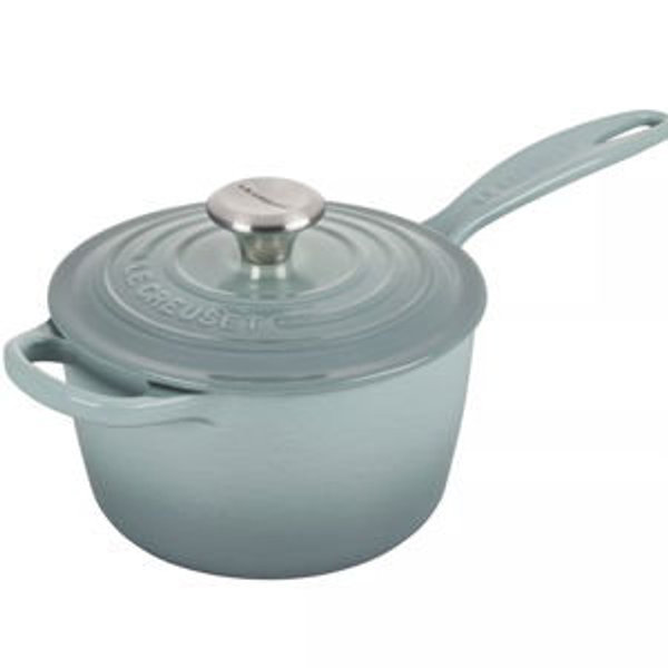 Le Creuset Signature Saucepan, 1.75 qt. - Sea Salt