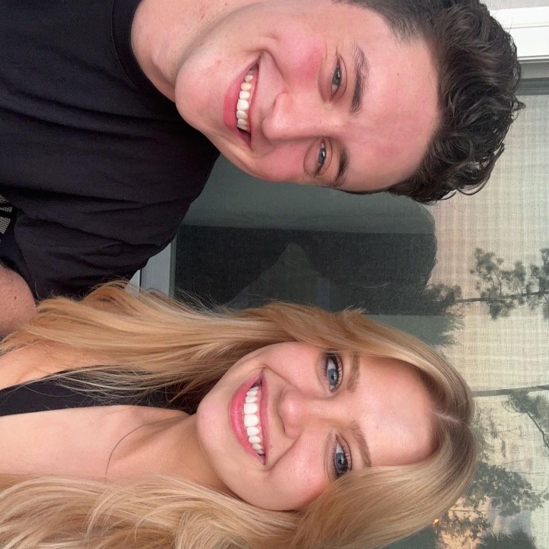 Our first photo taken together!!