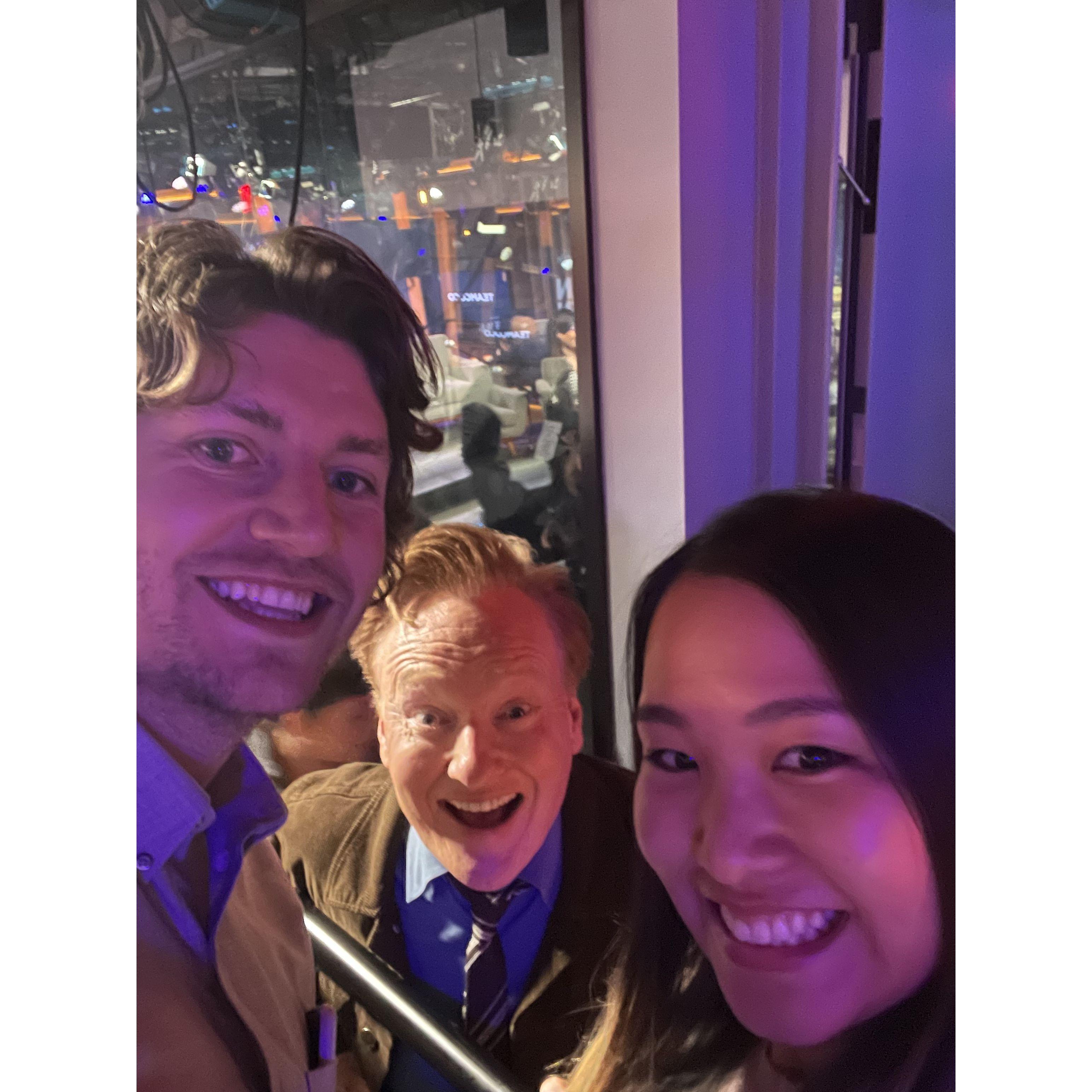 With Conan in LA in 2023
