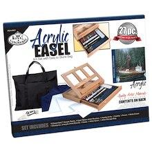 Royal & Langnickel® Acrylic Easel Set & Storage Bag