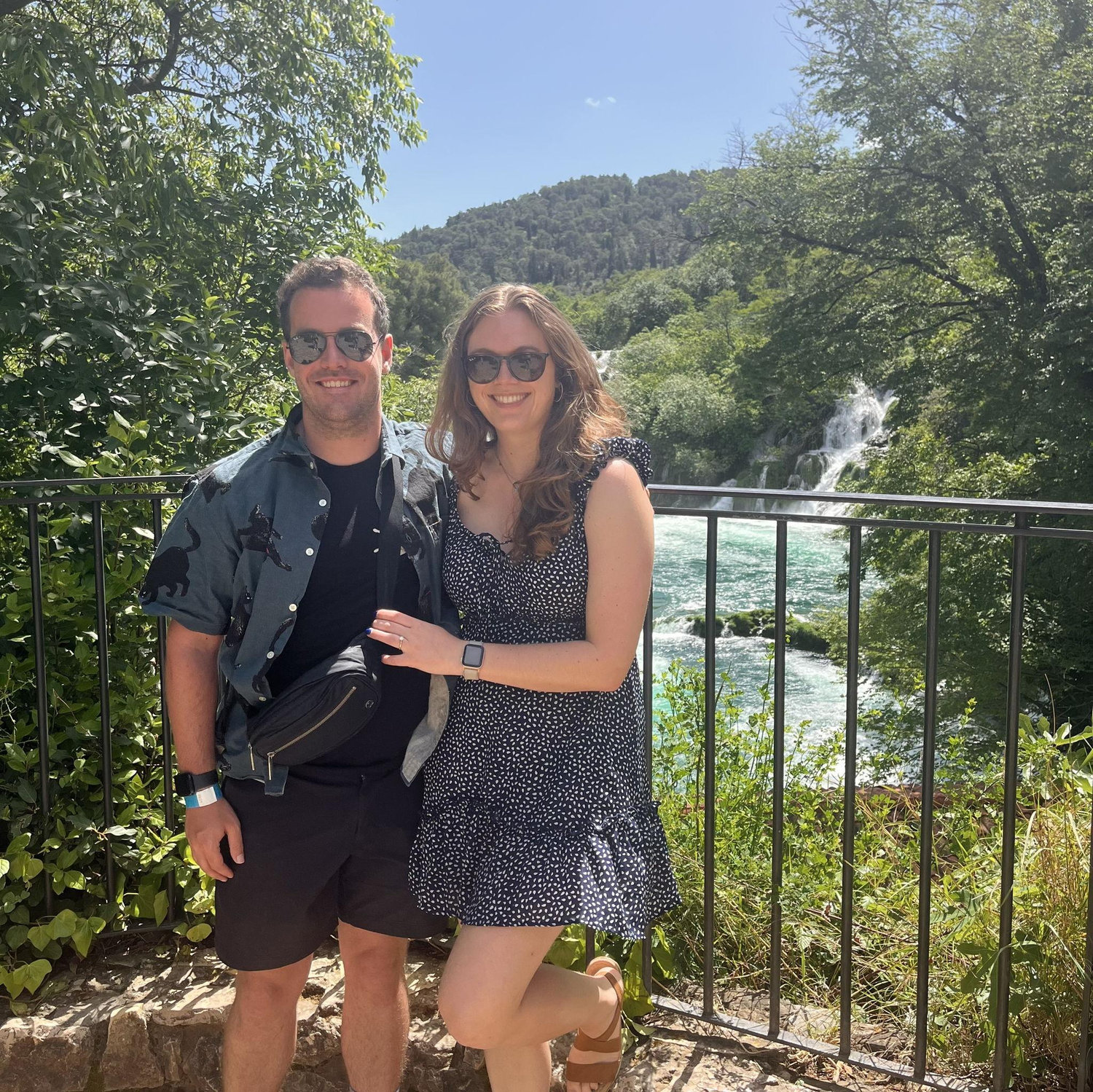 Our "engagement honeymoon" in Croatia