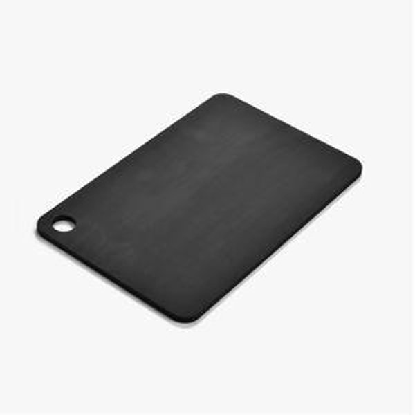 Asahi Black Rubber Cutting Board, 11.8 x 7.9"
