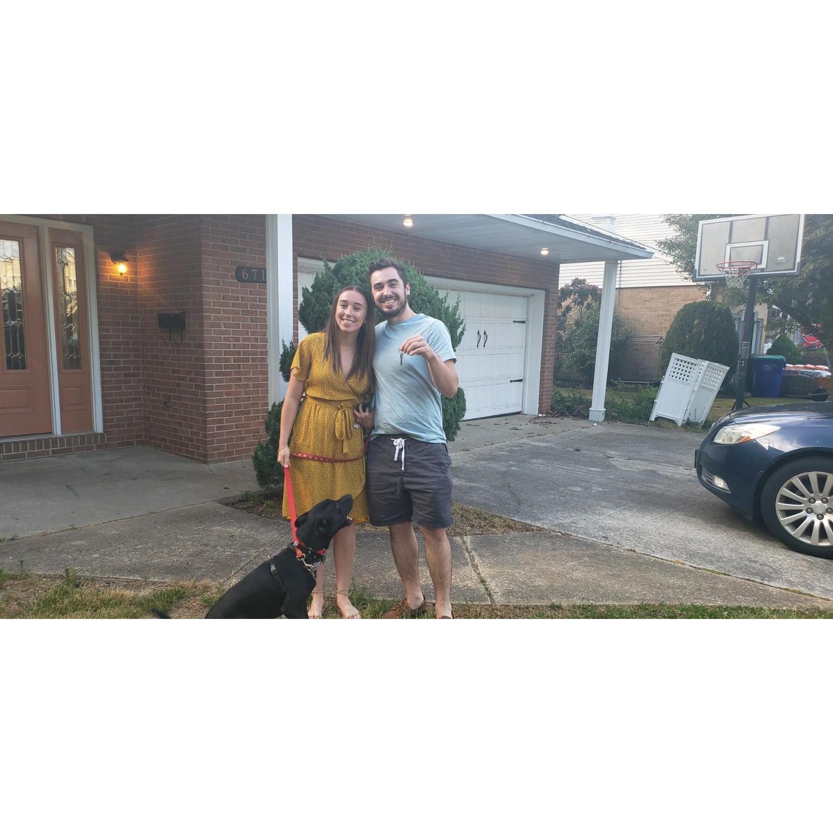 move in day to our house