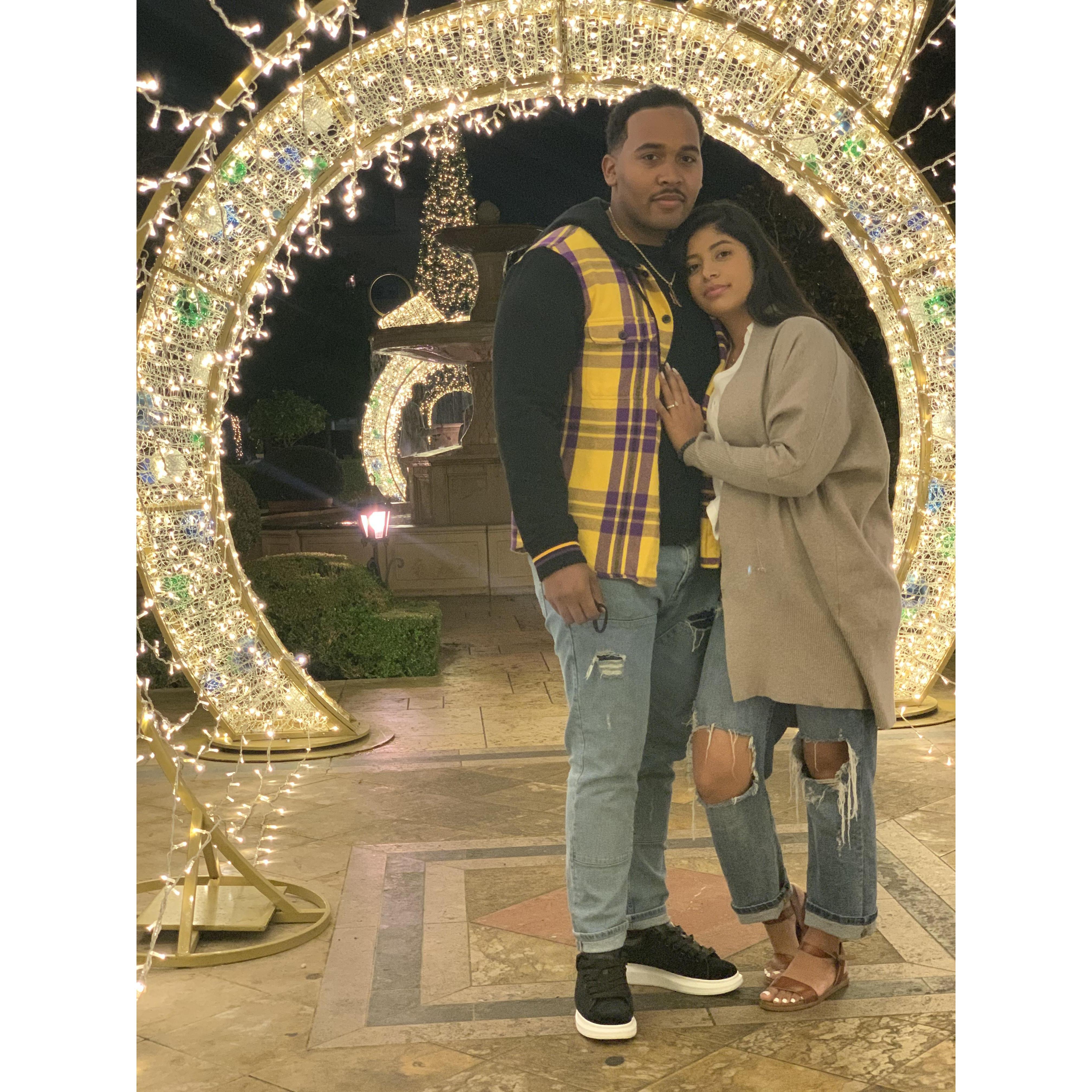 Freshly engaged and still in Shock. Truly a happy moment