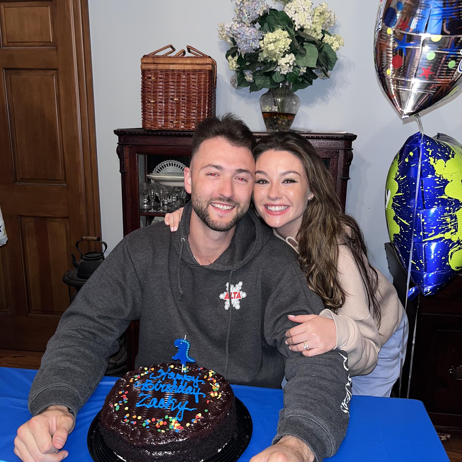 Zack's 26th birthday.