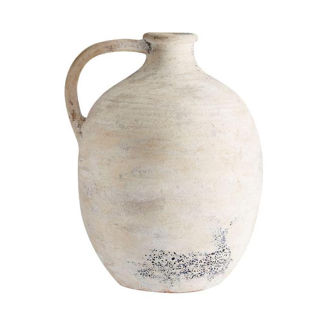 Artisan Vase, White, XL Jug