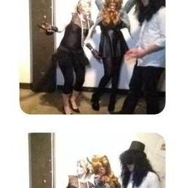 Halloween 2015 Tina Turner and Slash