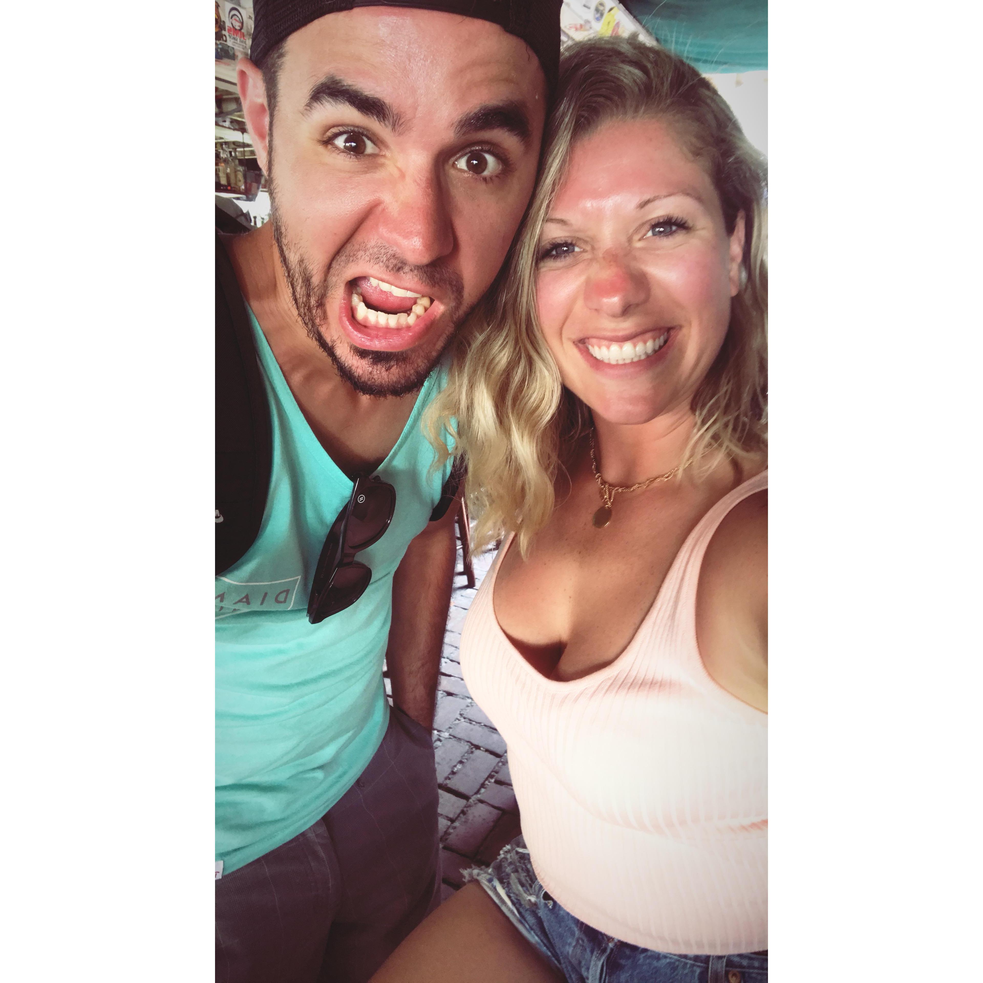 Wild and Free on our first visit to Key West.