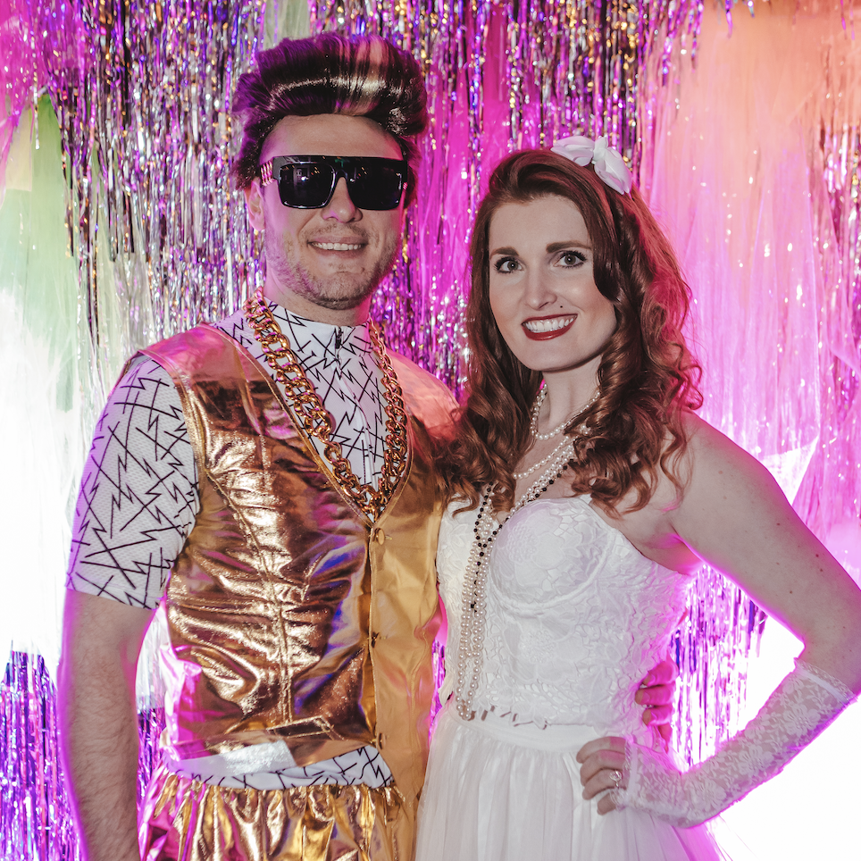 Google 80's Holiday Partying