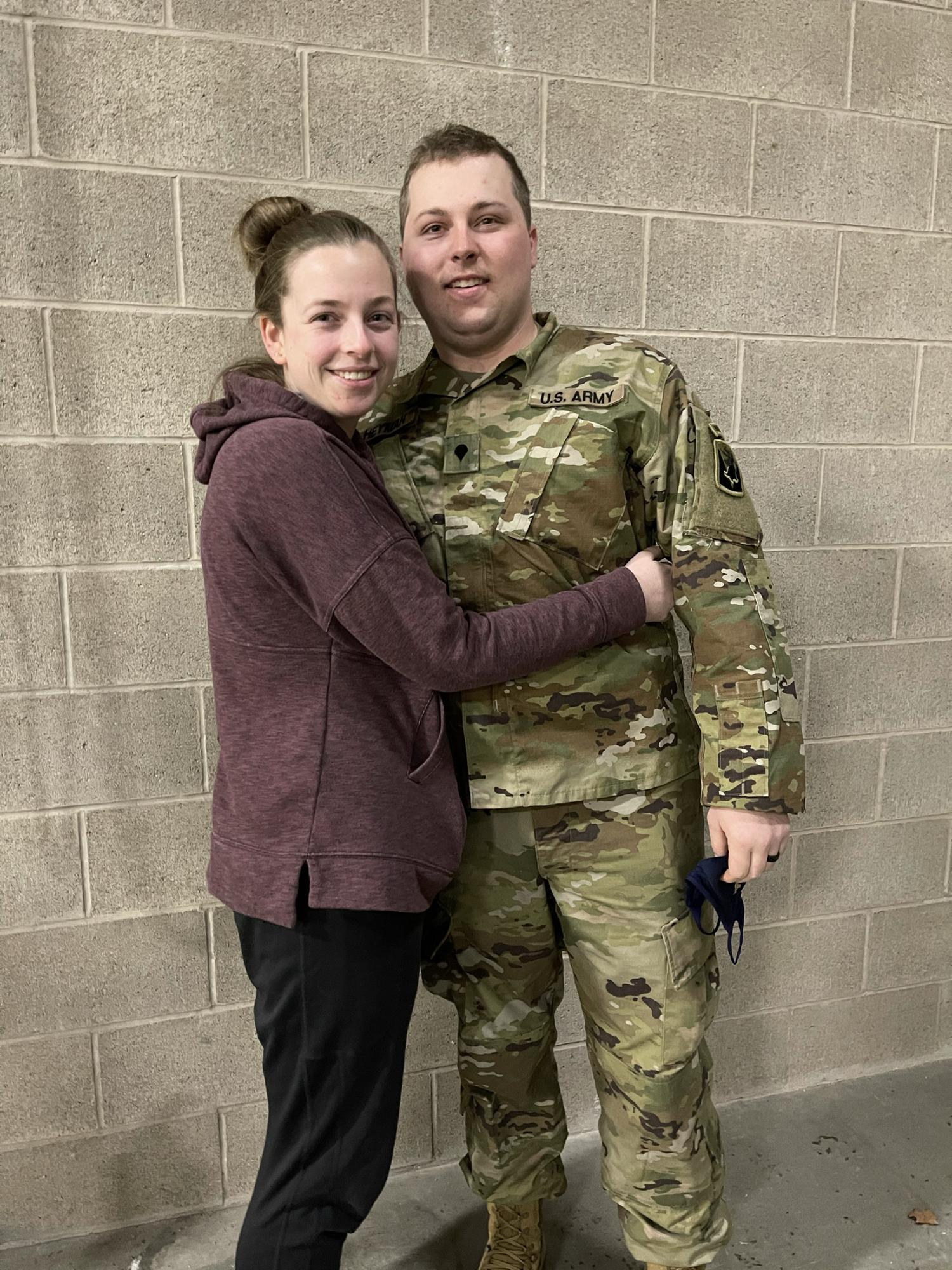 February 7, 2021 - Cole leaves for deployment