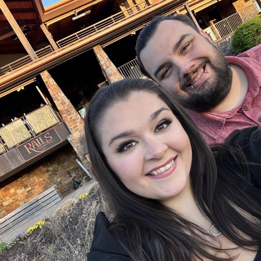 Our first anniversary celebration