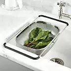 Crate and Barrel Over-The-Sink Mesh Colander