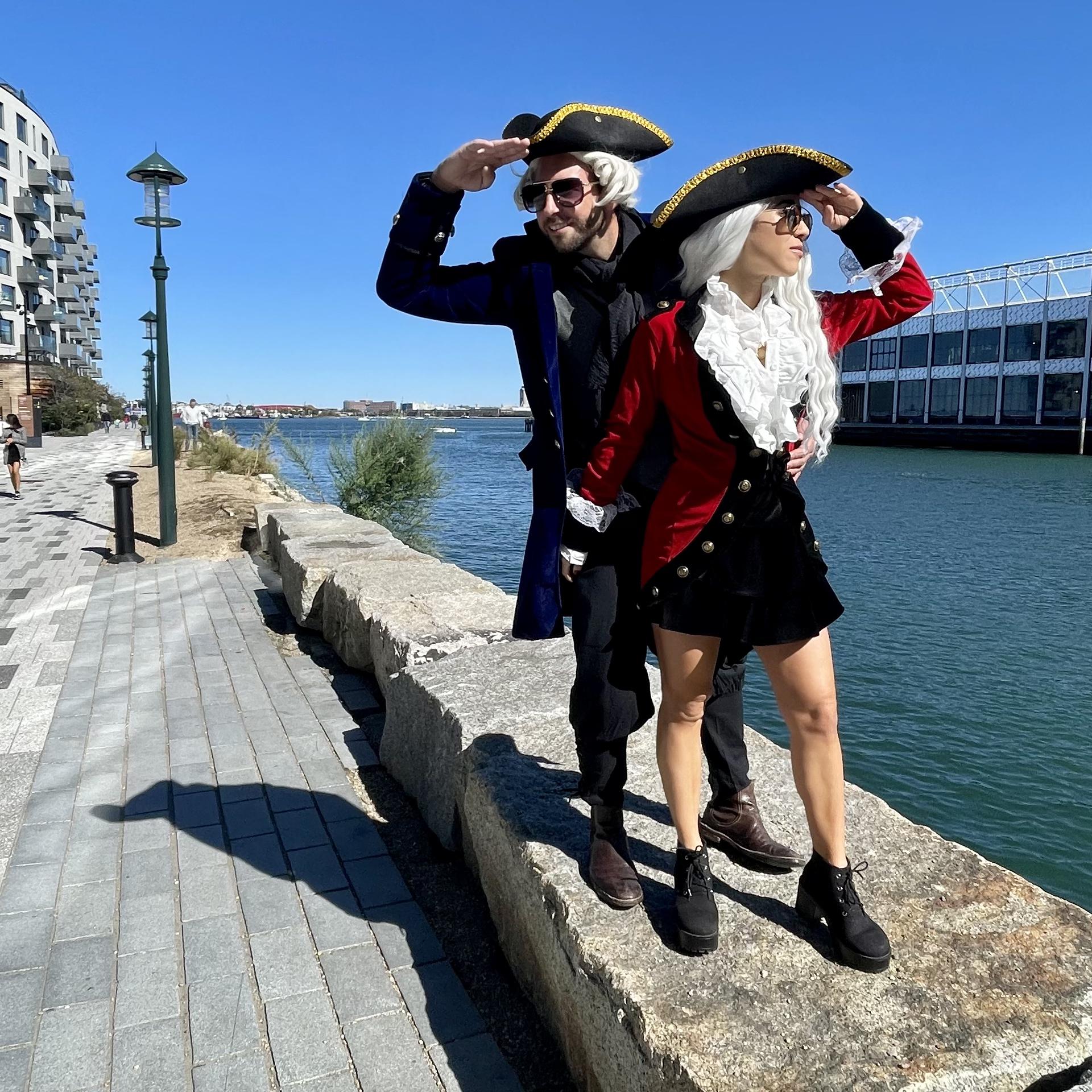 Cory’s 41st birthday - Boston Tea Party Theme (in a boat where the Boston Tea Party Actually Happened!)