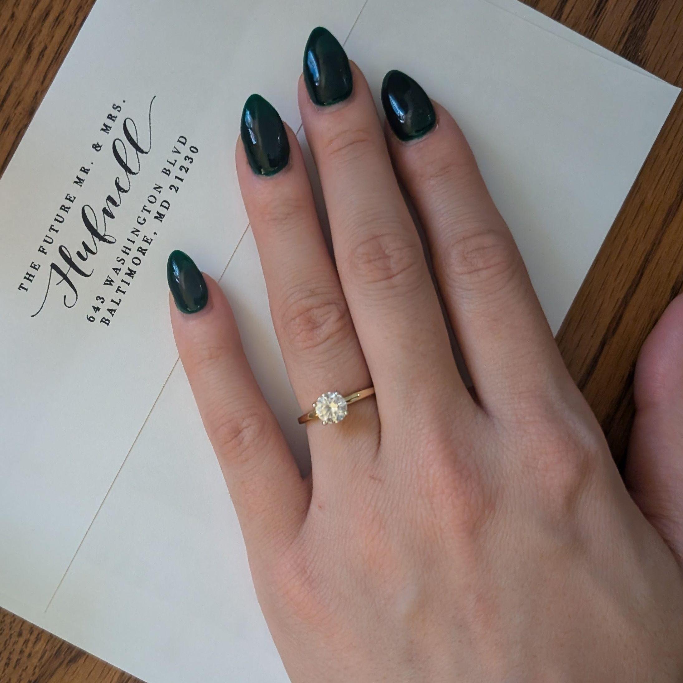 Mailing wedding invitations!