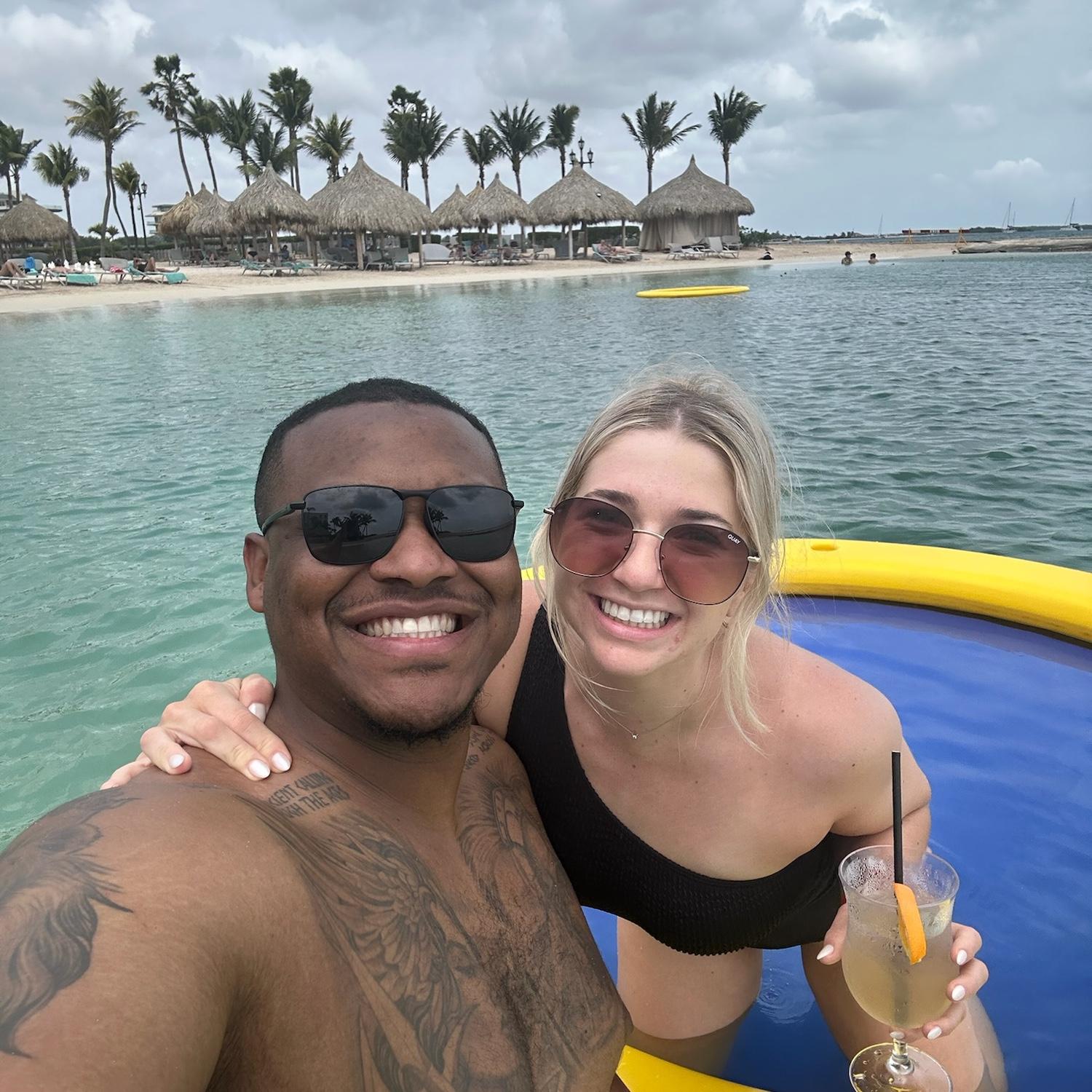 Our first trip out of the country to Aruba