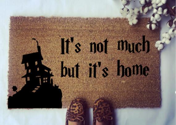 It’s not much Doormat, Harry Potter doormat, Disney doormat, Personalized Doormat, Custom Rug, Doormat, Fathers Day gift