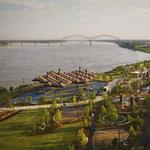 Tom Lee Park, Riverfront