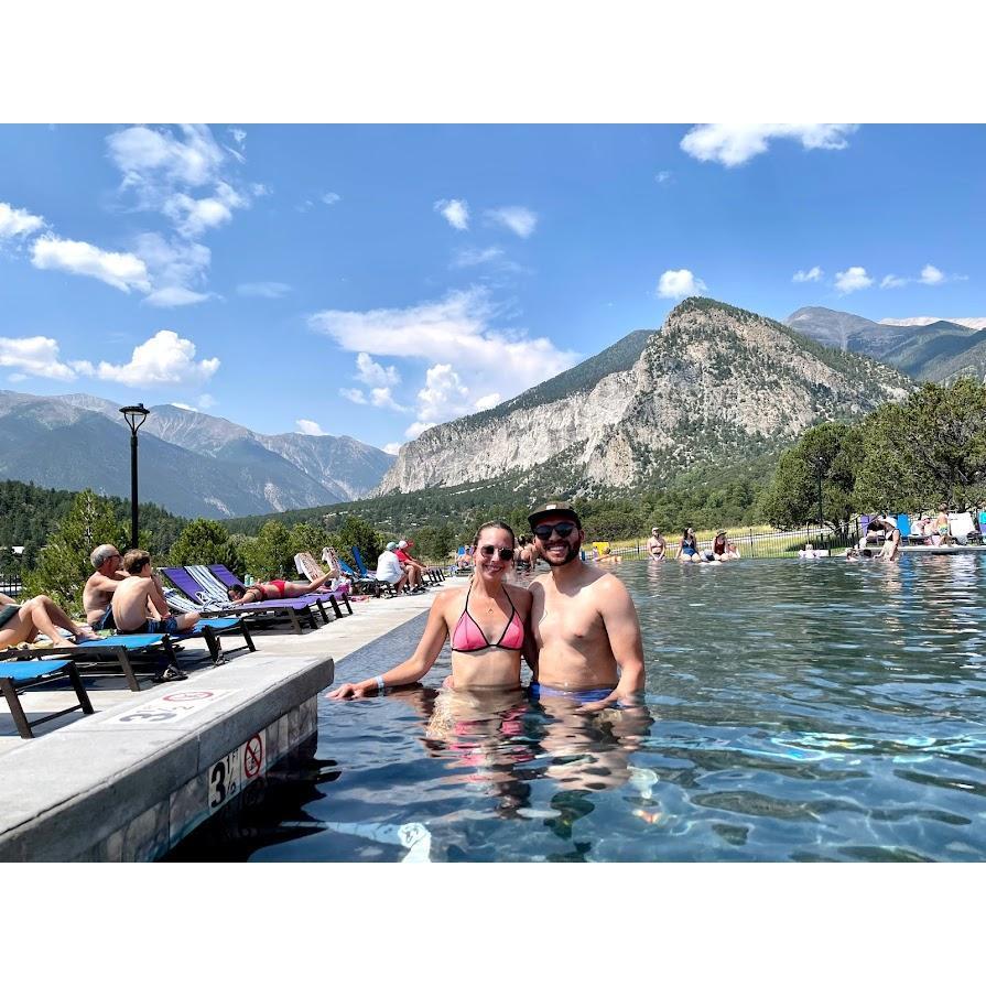 Mt. Princeton hot springs in Buena Vista, CO