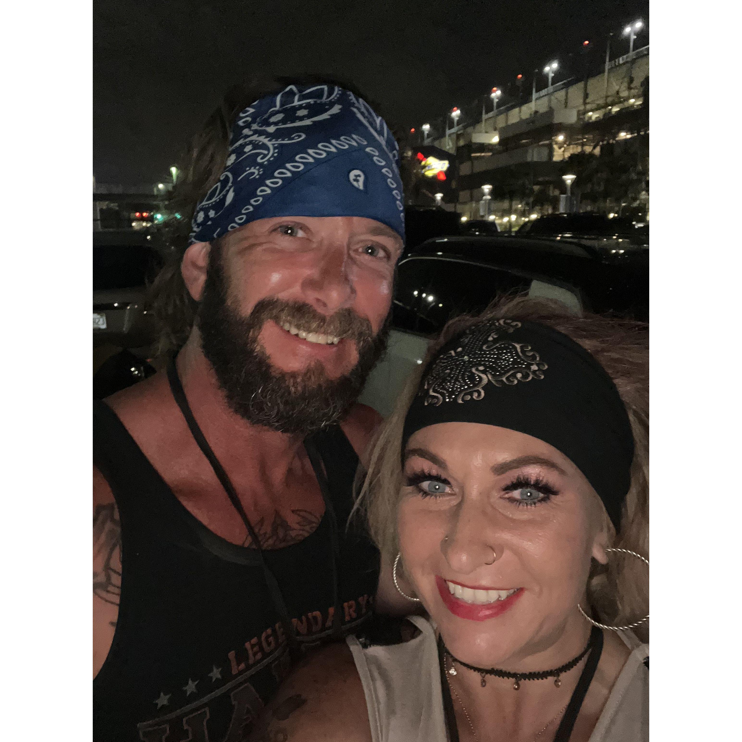 Our first concert in Daytona
