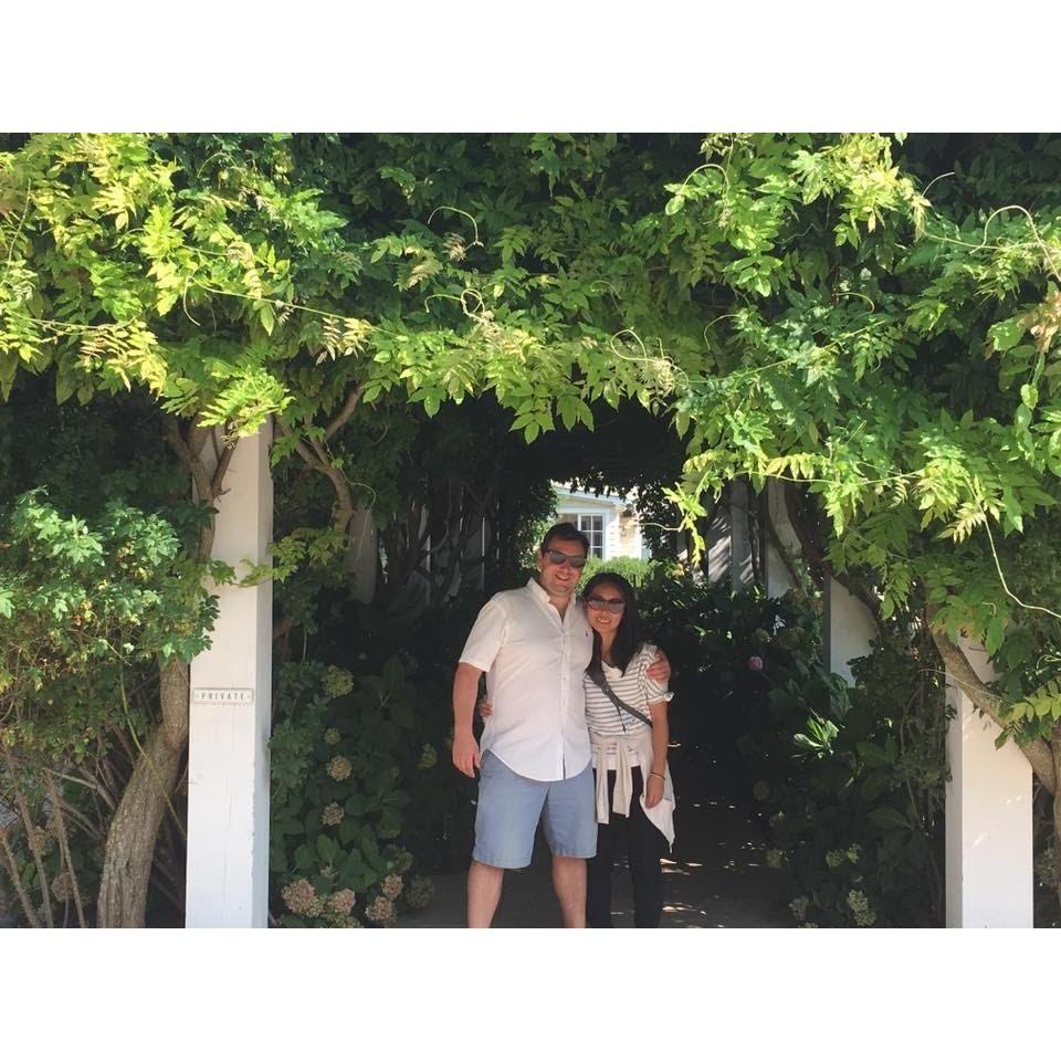 Winery Tour in North Long Island with Colin's friends in 2017