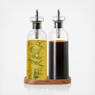 AromaPour Oil & Vinegar Dispenser Set
