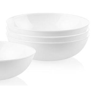 Corelle 4-Pc Meal Bowls, White, 46 Ounces
