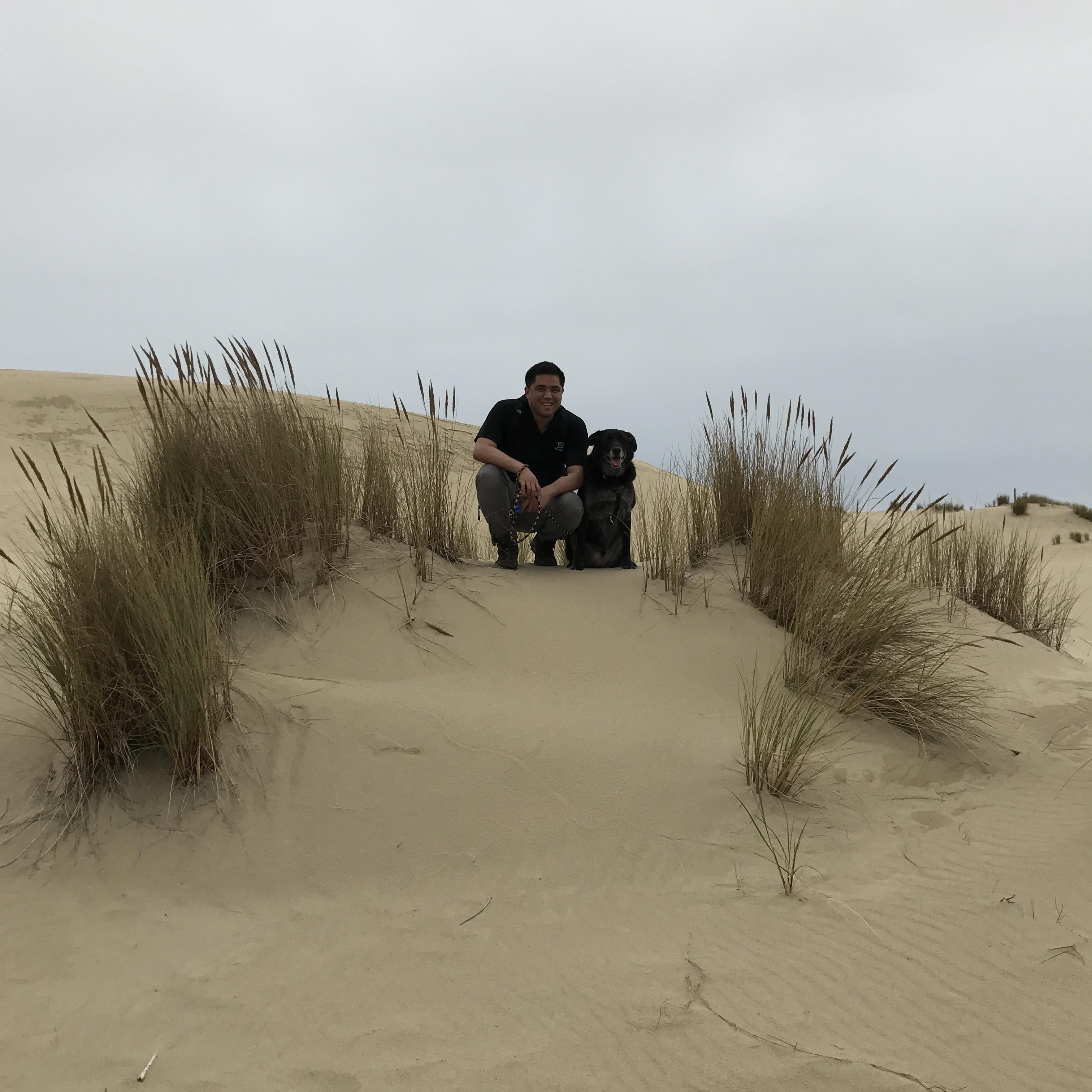 Oregon road trip with Stewie
