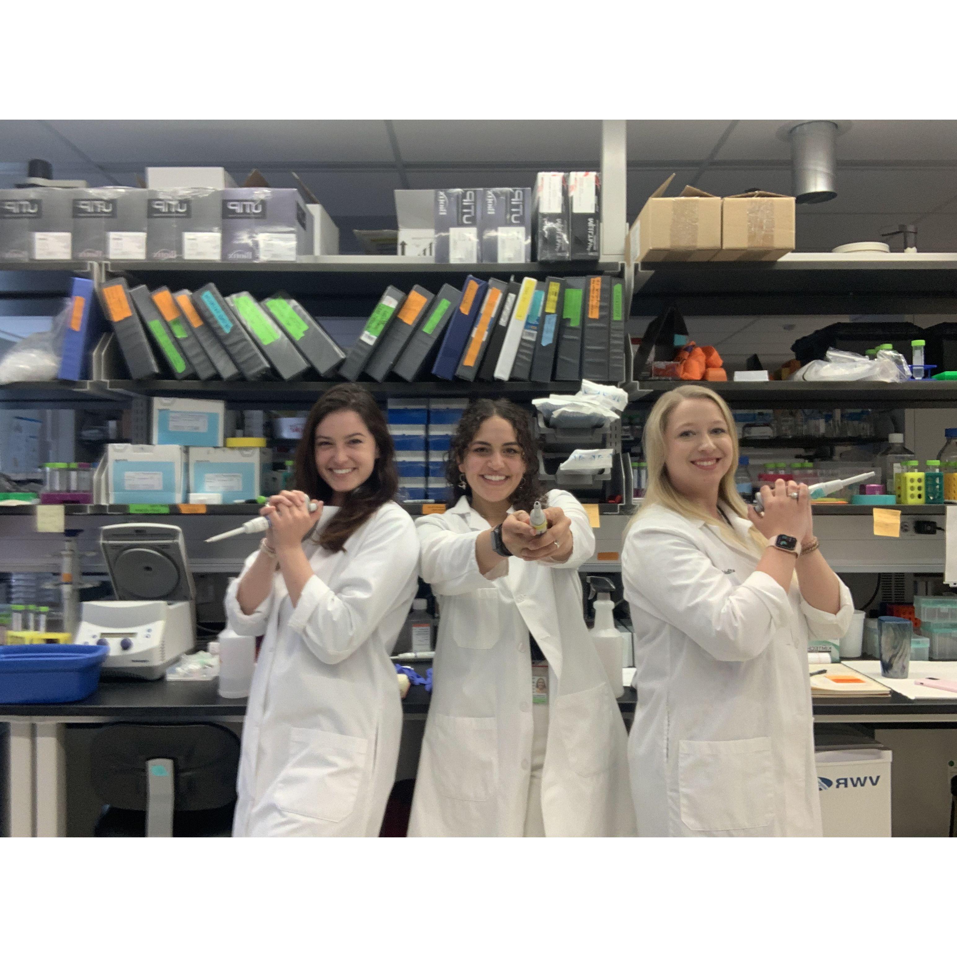 Shannon finds her lab at CU Anschutz Medical Campus where she will spend they next 5 years getting her PhD in toxicology.