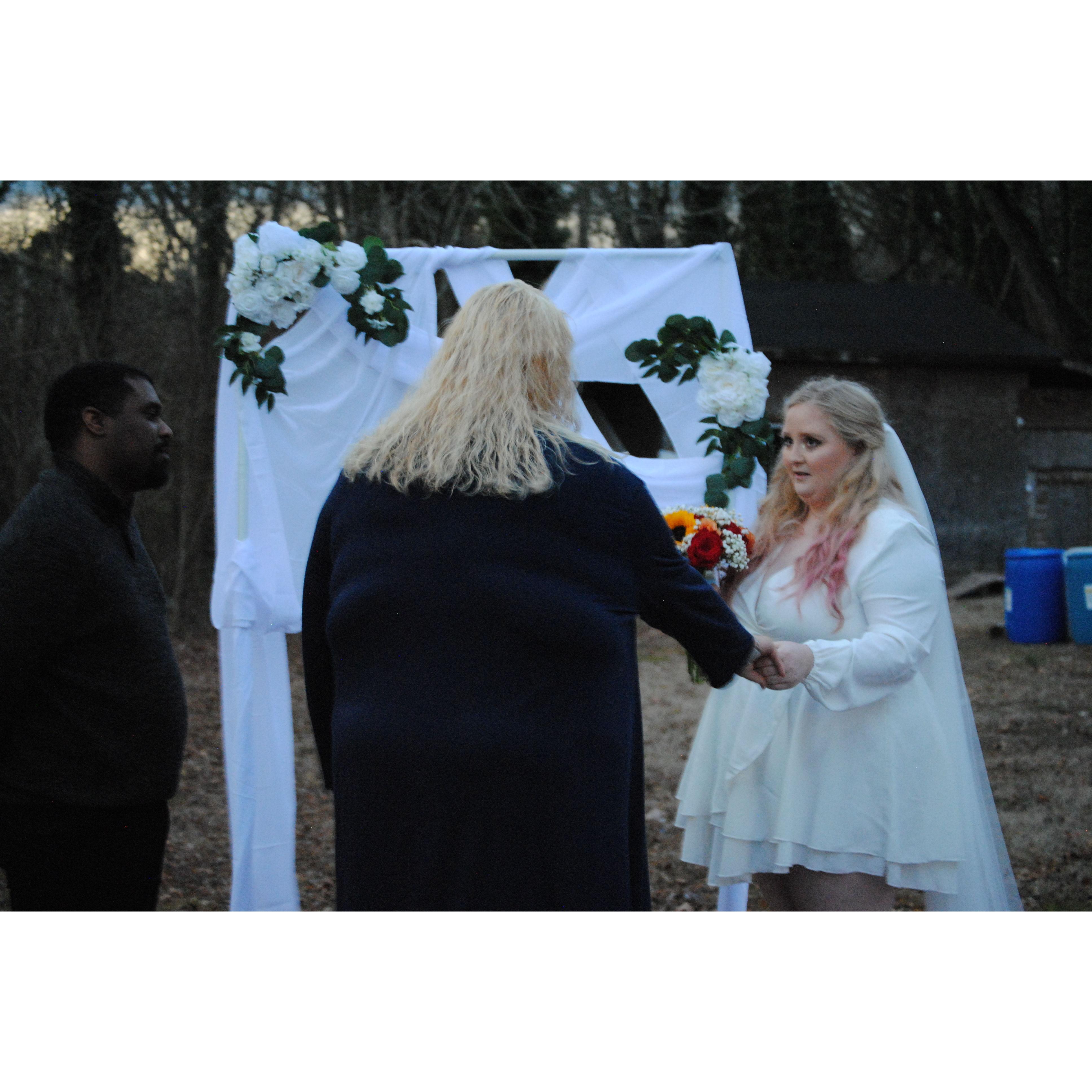 Being given away to the man of my dreams