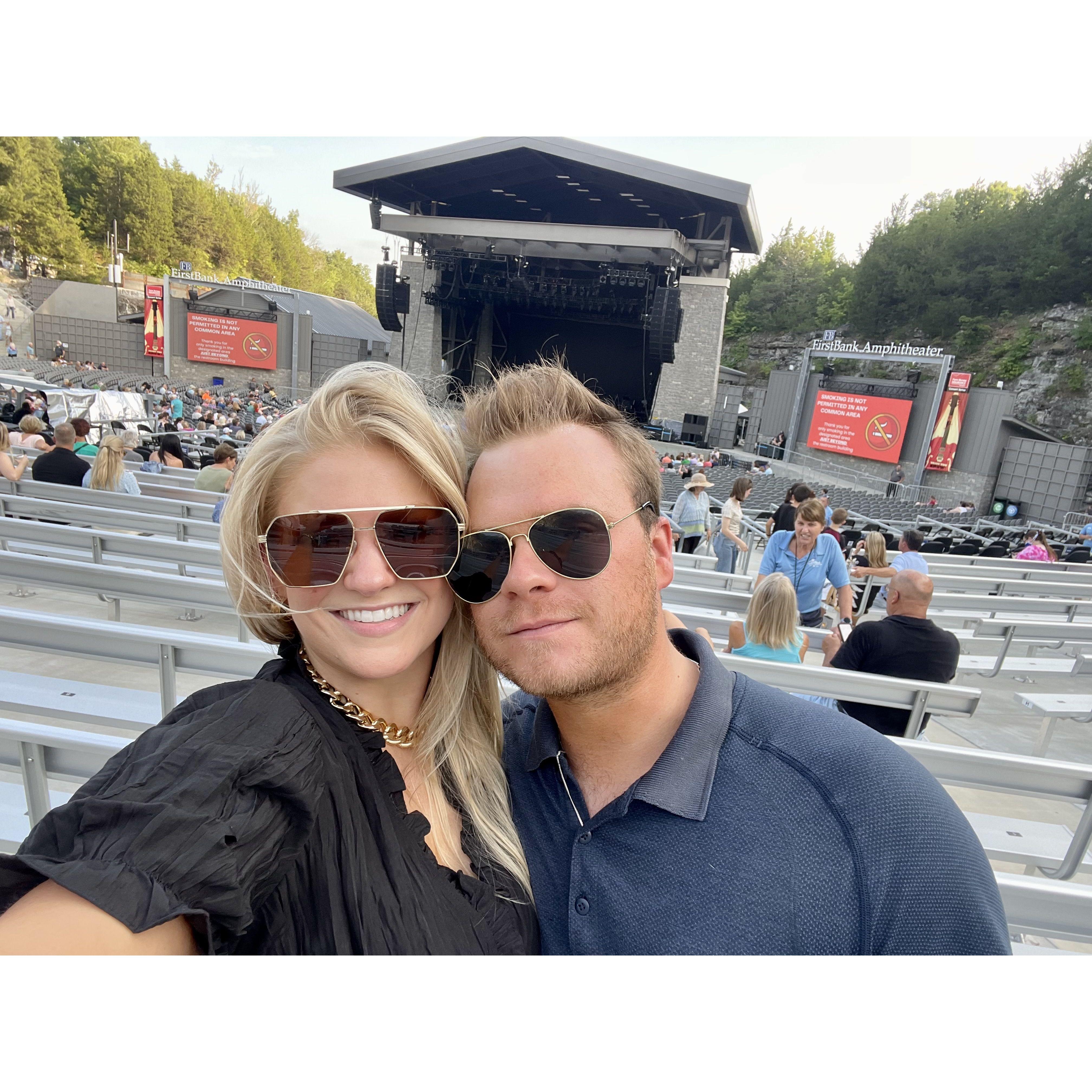 July, 2022 | Our first concert together!