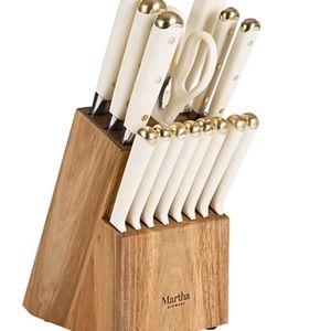 Martha Stewart Lockton Knife Block Set